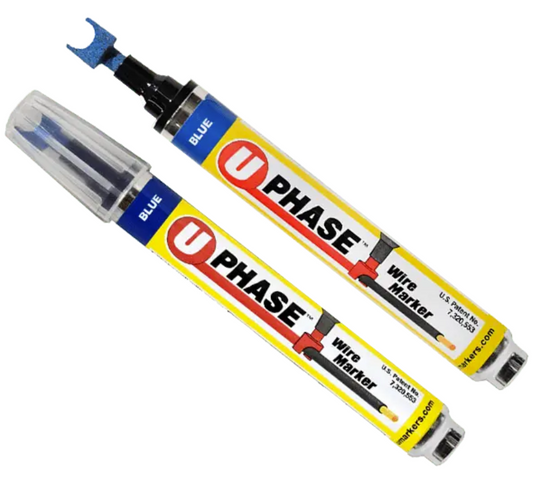 U-Phase Marker 4 Color-1ea: Blue, Red, White, & Green