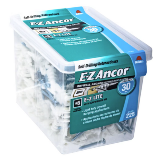EZ Anchor Kit # 6 (Qty 200)